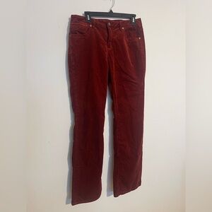 Christopher & Banks burnt orange  Corduroy Trousers